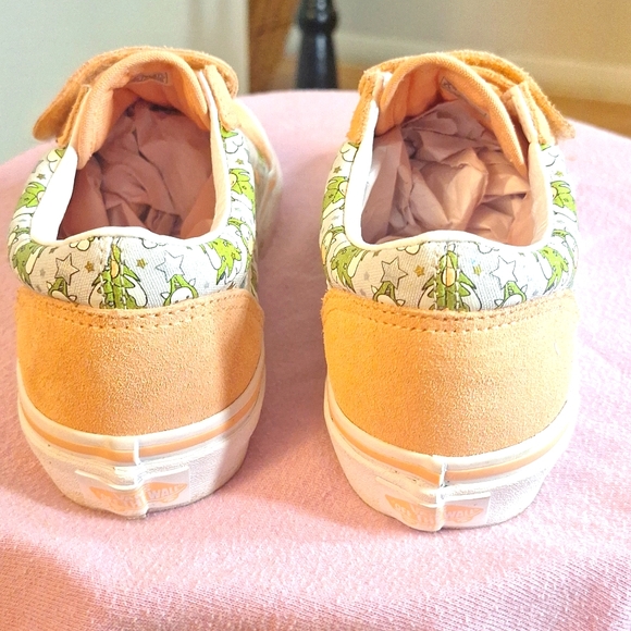 Adorable Girls Velcro Van's Sneakers - Picture 5 of 8